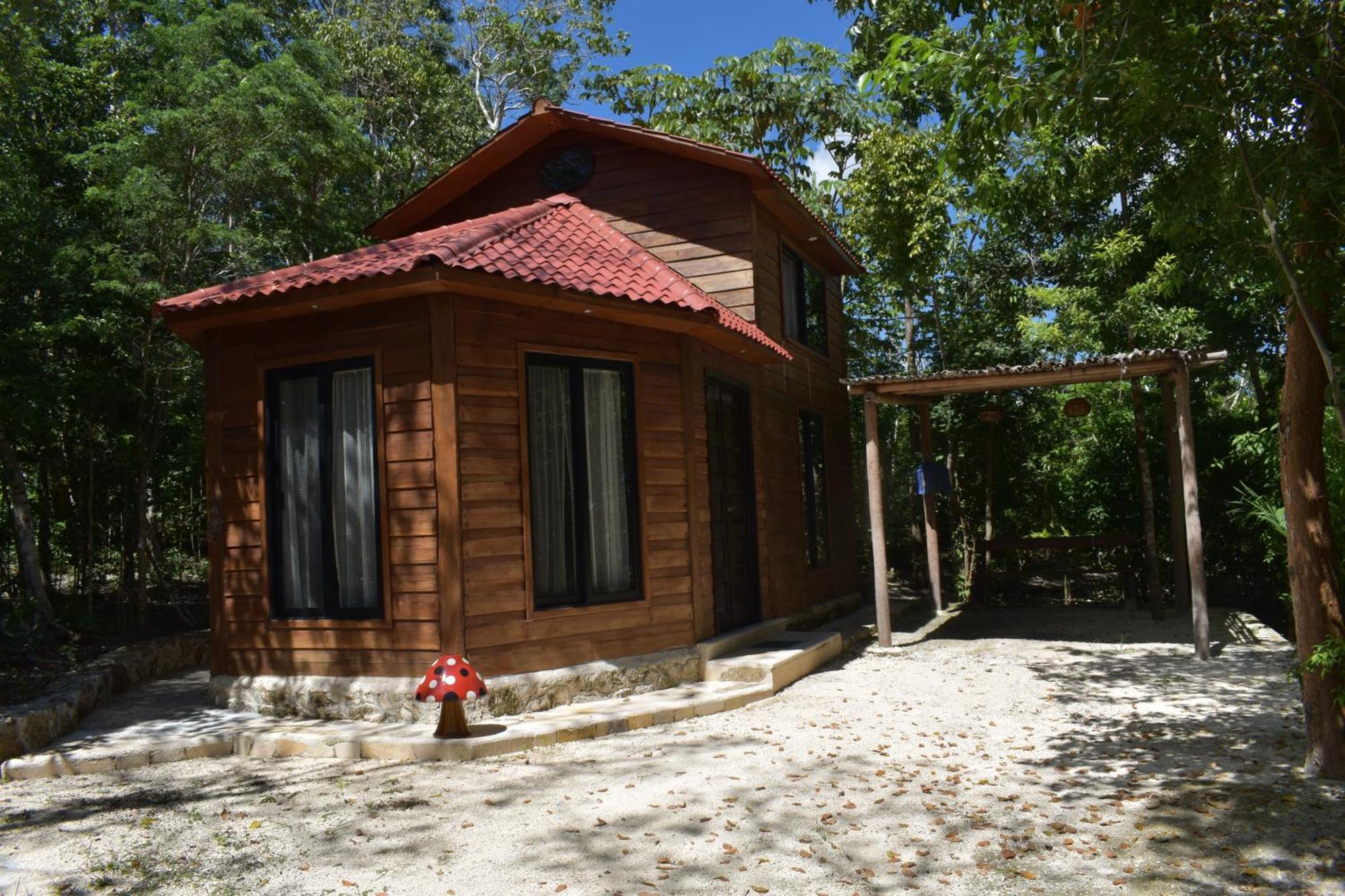 Villa Eco Aldea kinich Ahau Xpujil Exterior foto