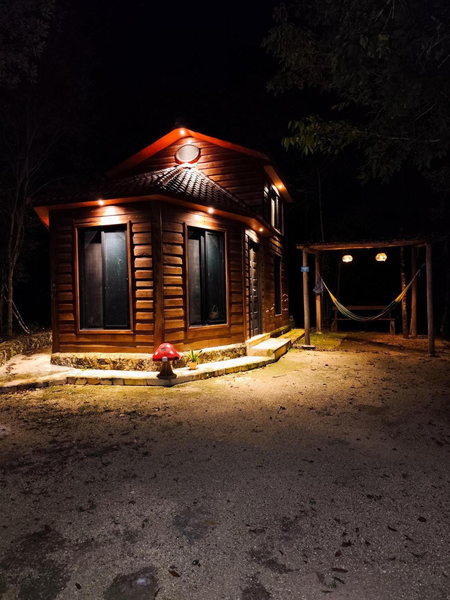 Villa Eco Aldea kinich Ahau Xpujil Exterior foto