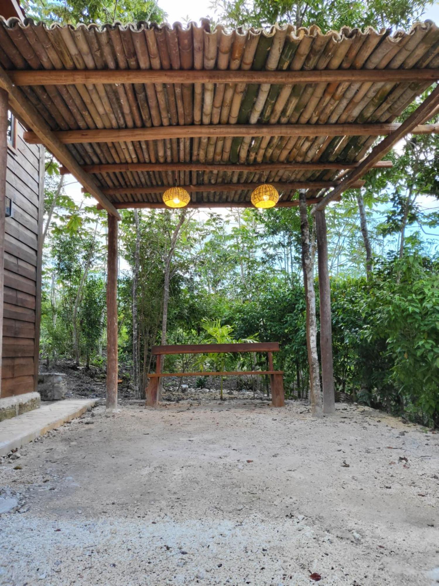 Villa Eco Aldea kinich Ahau Xpujil Exterior foto