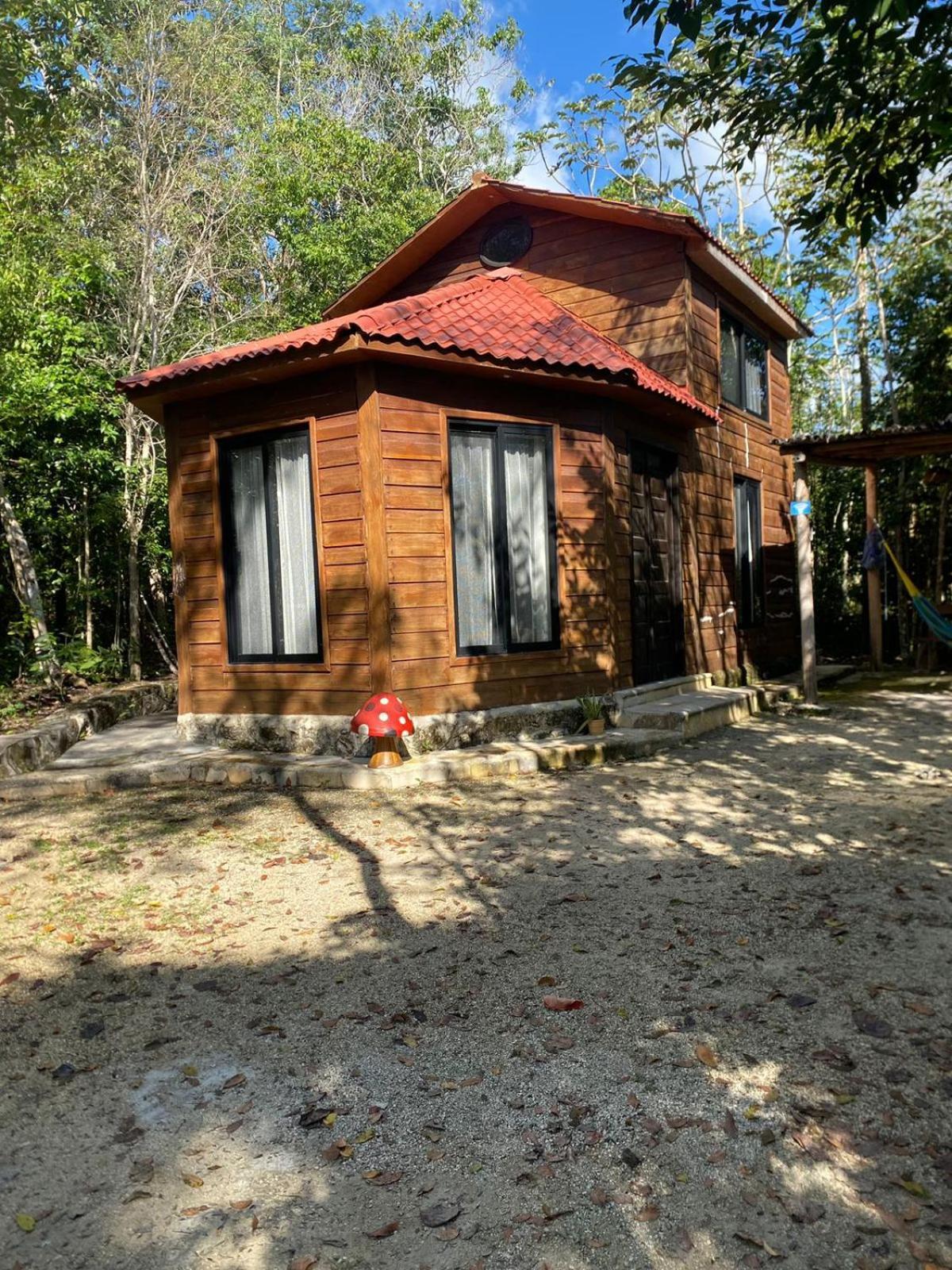 Villa Eco Aldea kinich Ahau Xpujil Exterior foto